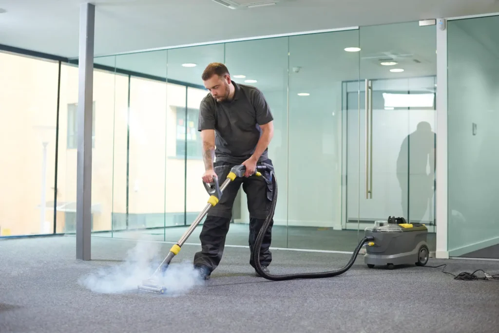 Commercial carpet cleaning