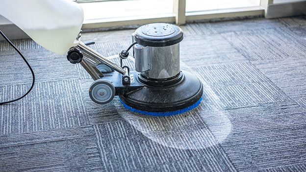Professional cleaning team